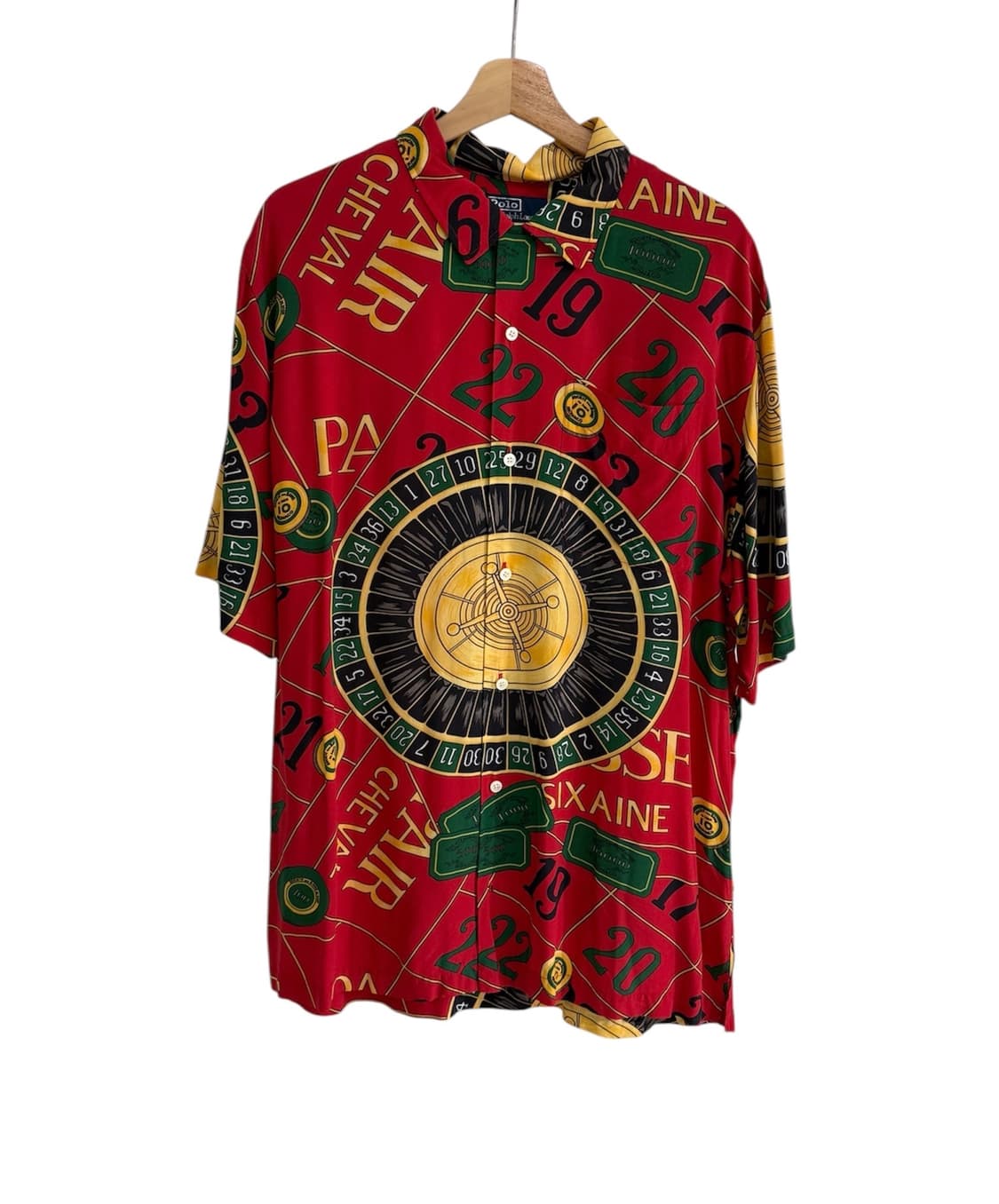 폴로 랄프 로렌 리미티드 에디션300 카지노 풀 프린팅 레이온 셋업 상품이미지2