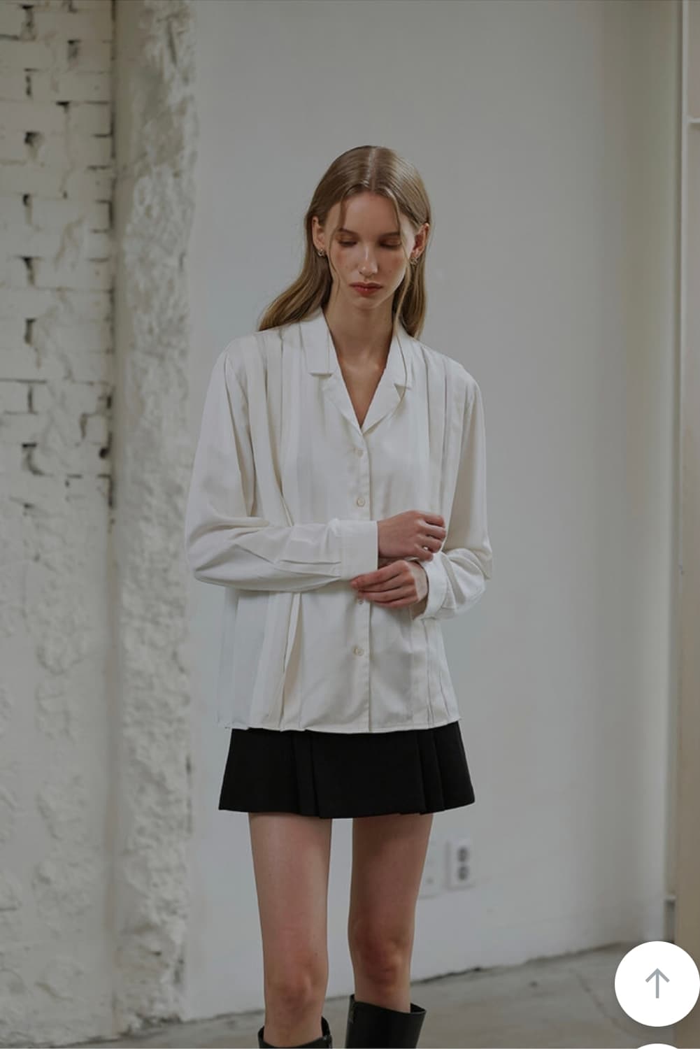 드헤베_긴팔블라우스 상품이미지2