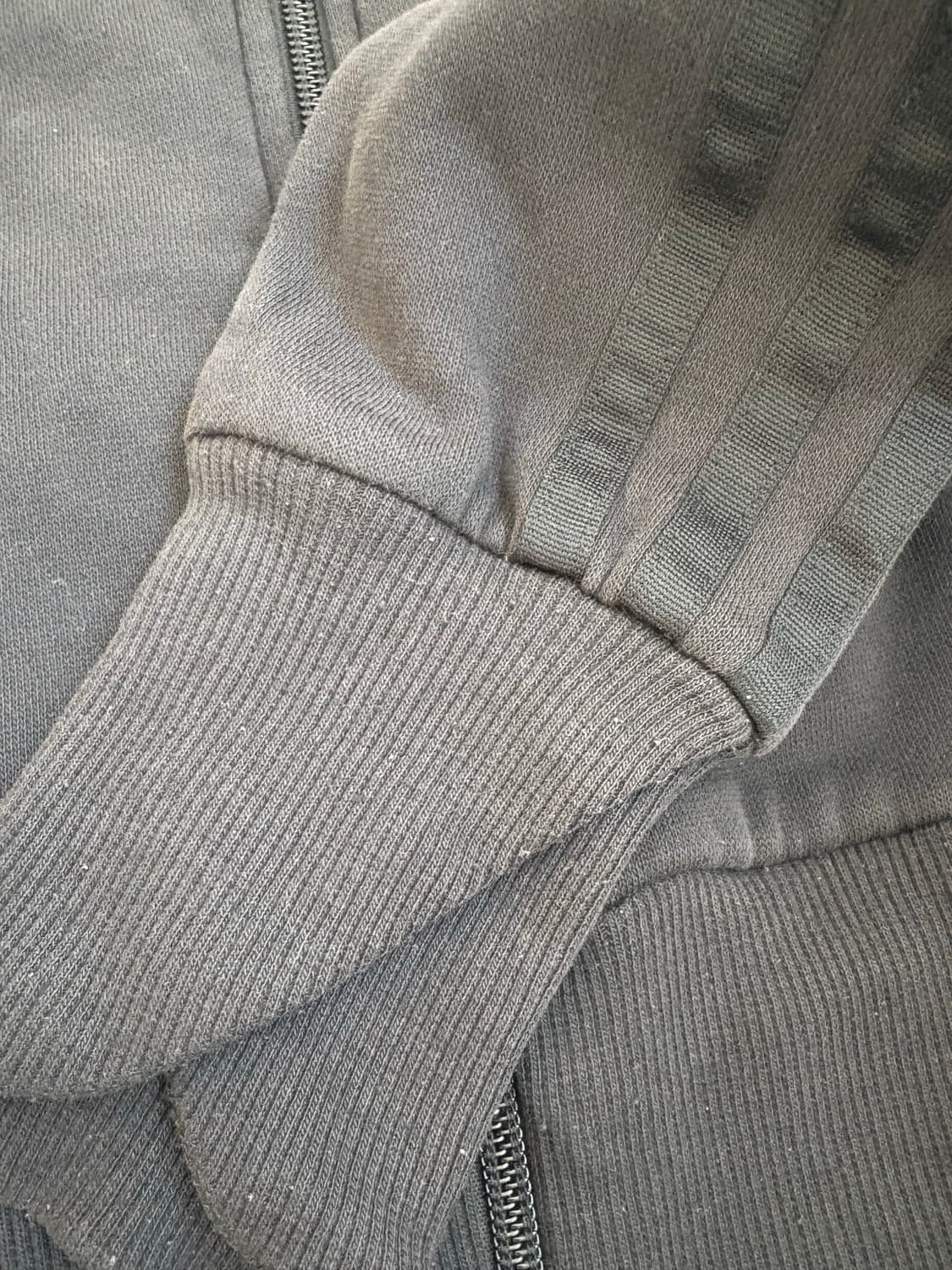 빈티지 아디다스 디테일 차콜 후드집업 상품이미지5