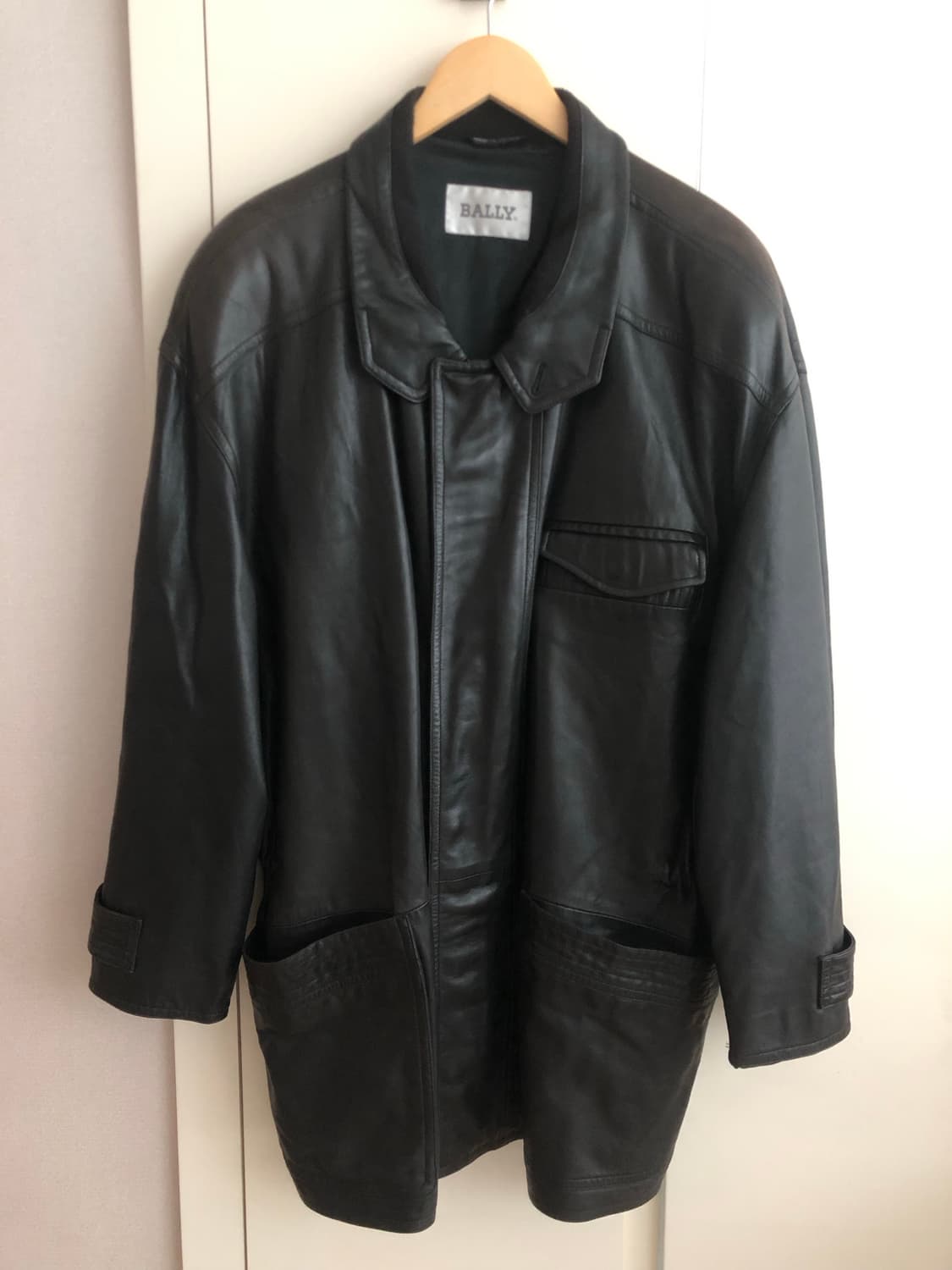 BALLY(발리) 빈티지 가죽자켓 상품이미지1