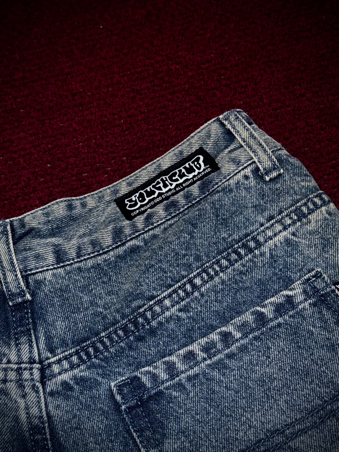 오드스튜디오 카고 데님 팬츠 2 (M) 상품이미지4