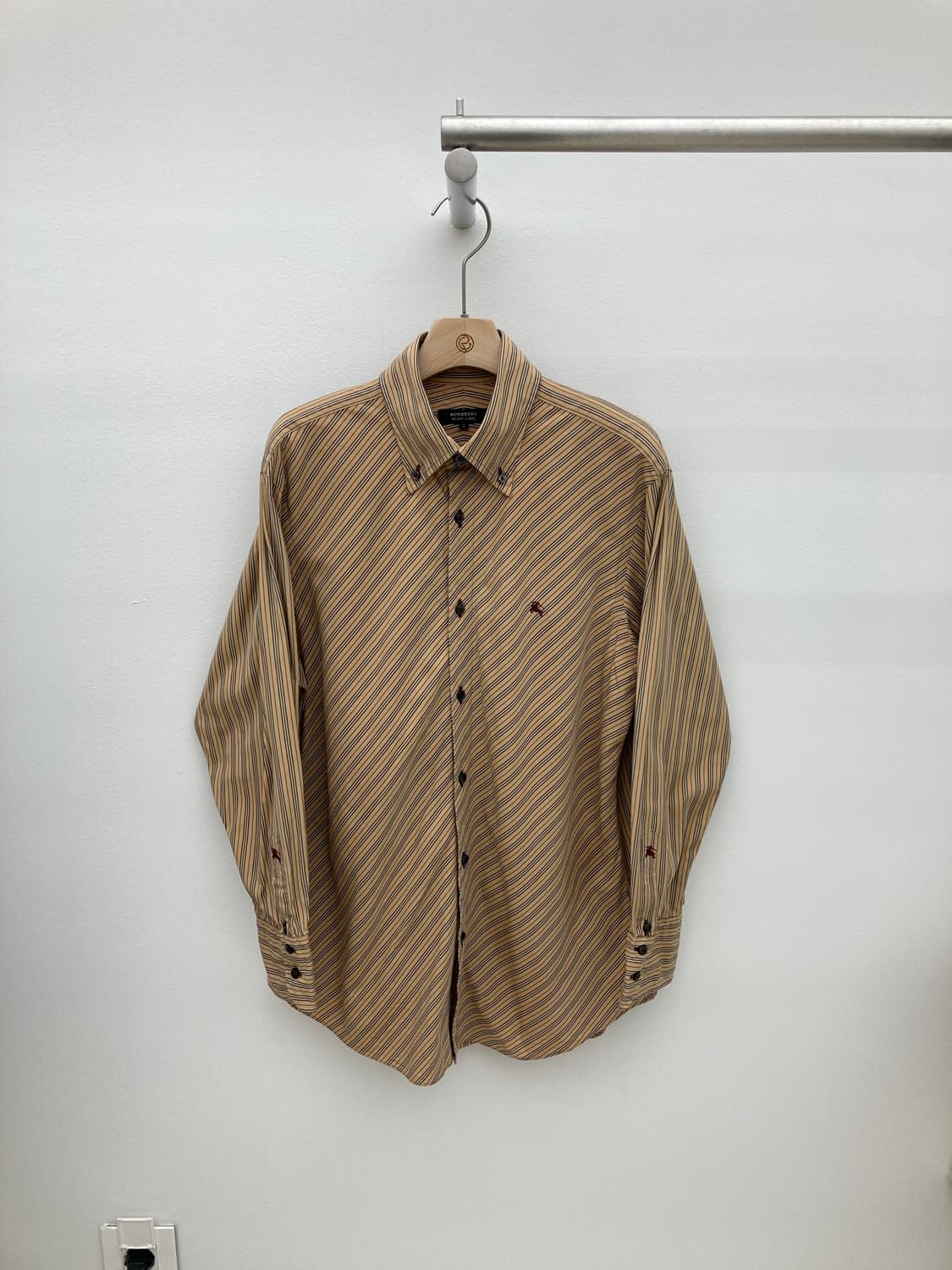 버버리 블랙라벨 스트라이프 셔츠 상품이미지2