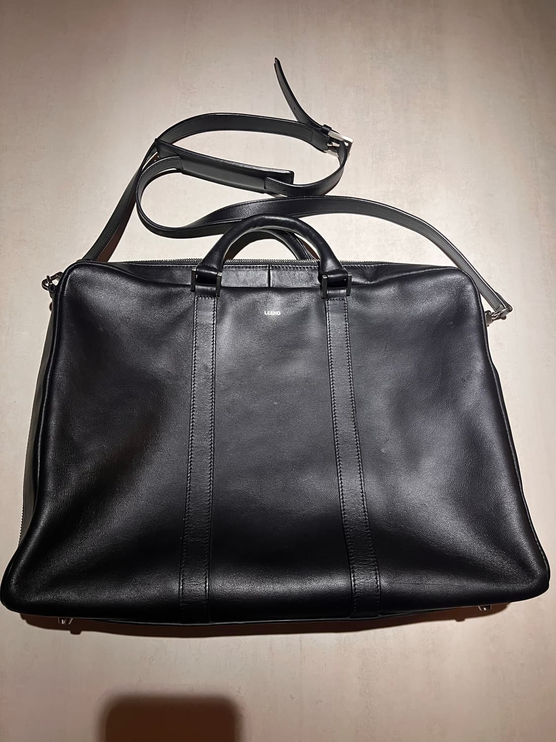 LEEHO 이호 소가죽 서류 가방 상품이미지1