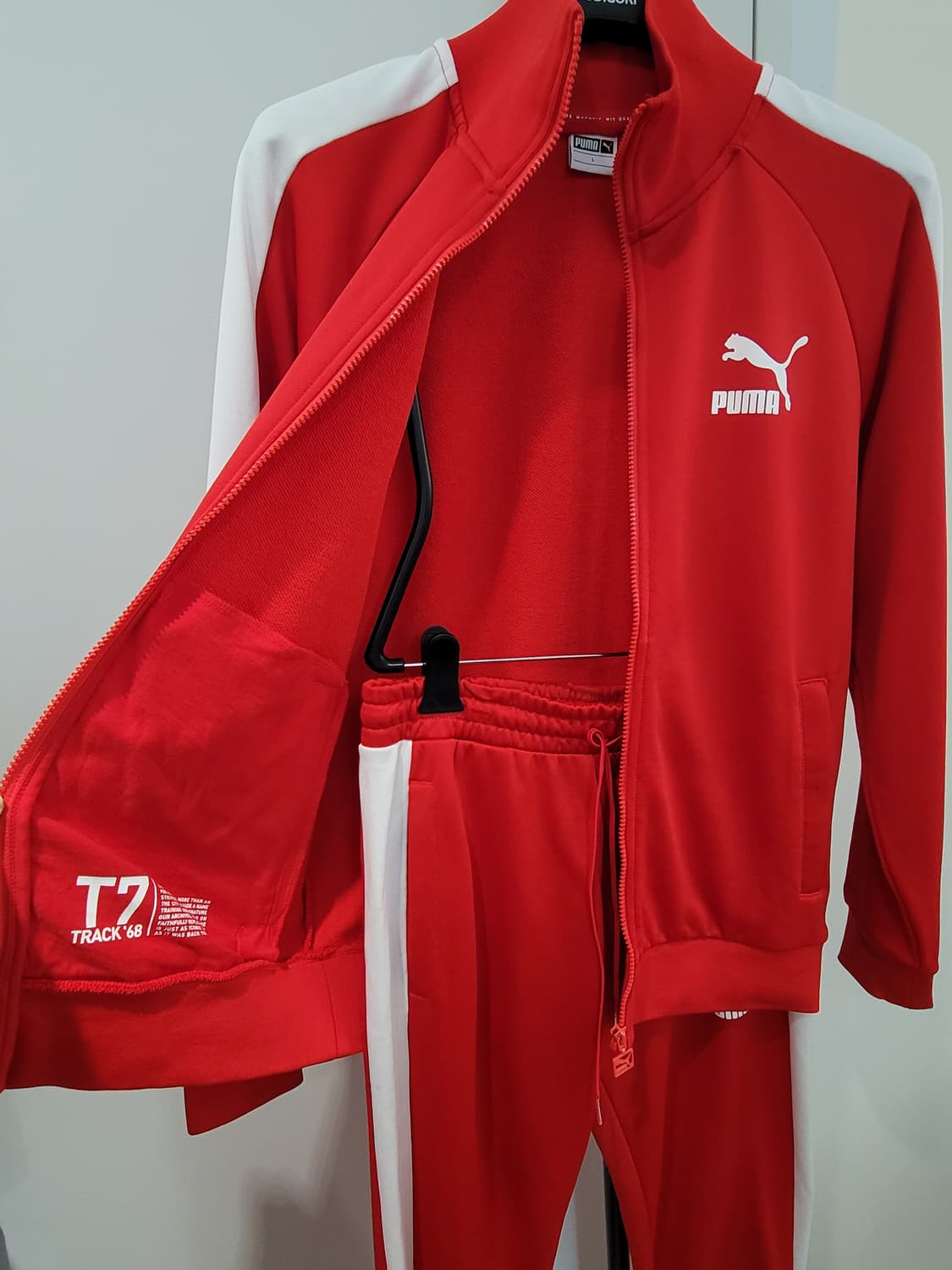 푸마 아이코닉 T7 트랙 트레이닝 세트 남성용 L사이즈 상품이미지6