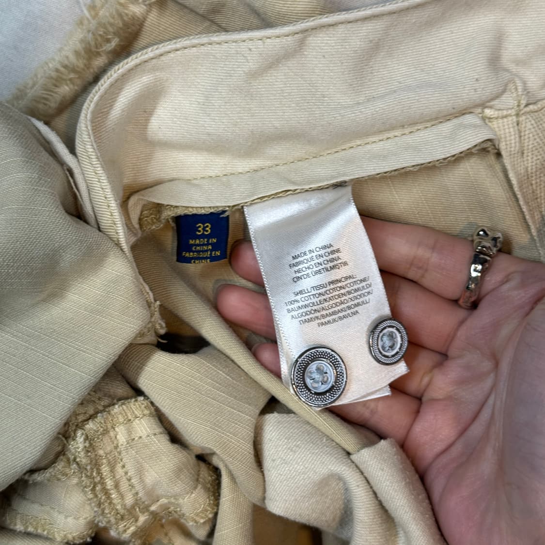 34inch) 폴로 랄프로렌 베이지 반바지 상품이미지9