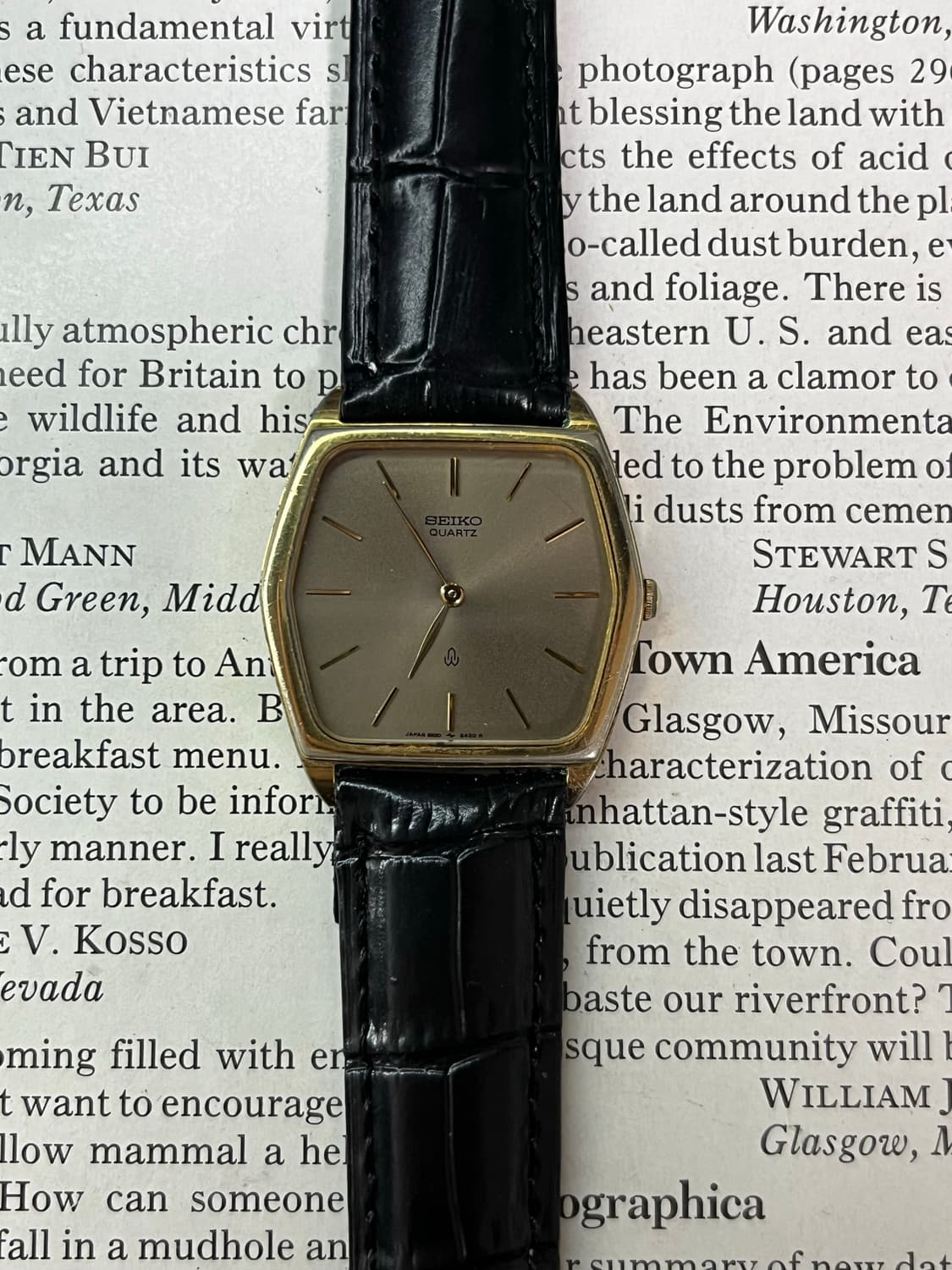 빈티지 세이코 쿼츠 헥사곤  상품이미지1