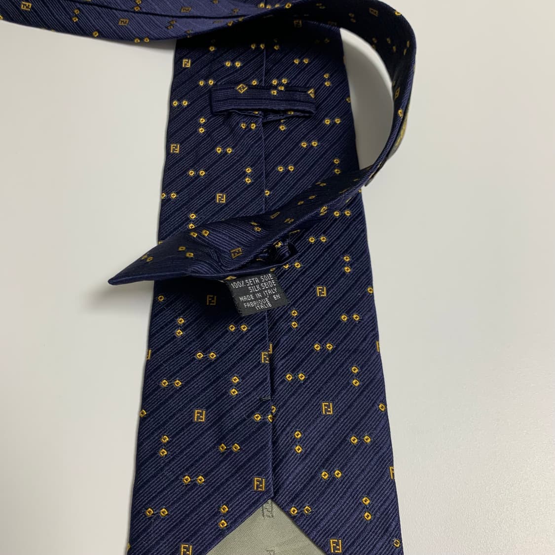 펜디(FENDI) FF모노그램 명품넥타이 이태리 100실크 A+등급 상품이미지7