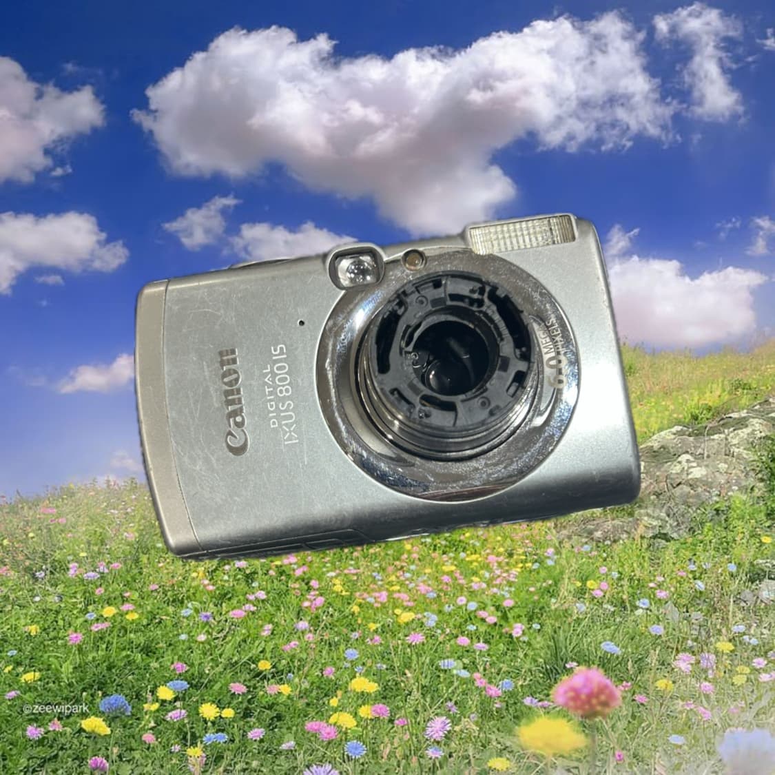 [토모토모 유인 카메라] 캐논 익서스 800 is (부품용) 상품이미지1