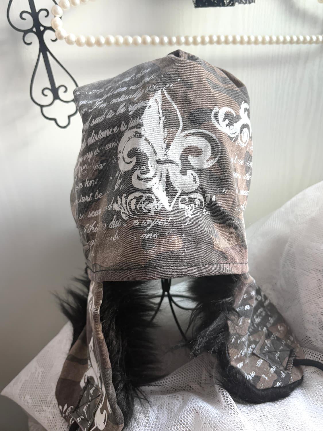 hurt204 메이드 리본 카모 트루퍼 햇  상품이미지5