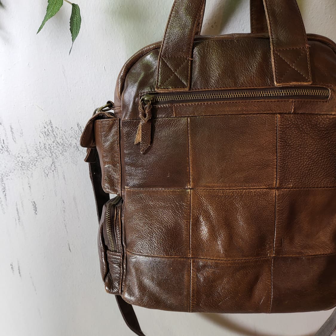 빈티지 레더 크로스백 상품이미지6