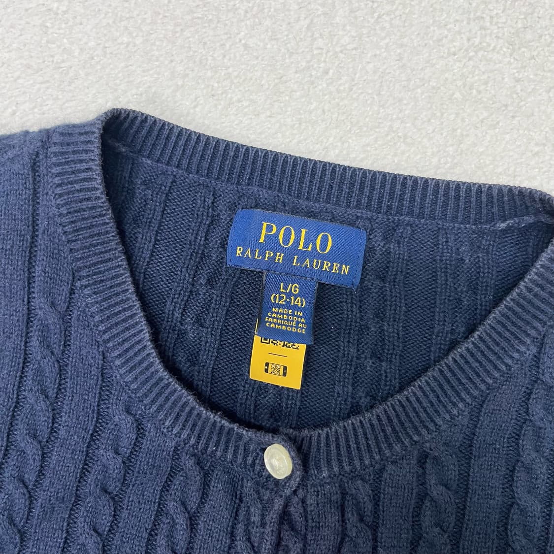 Polo navy cardigan 상품이미지6