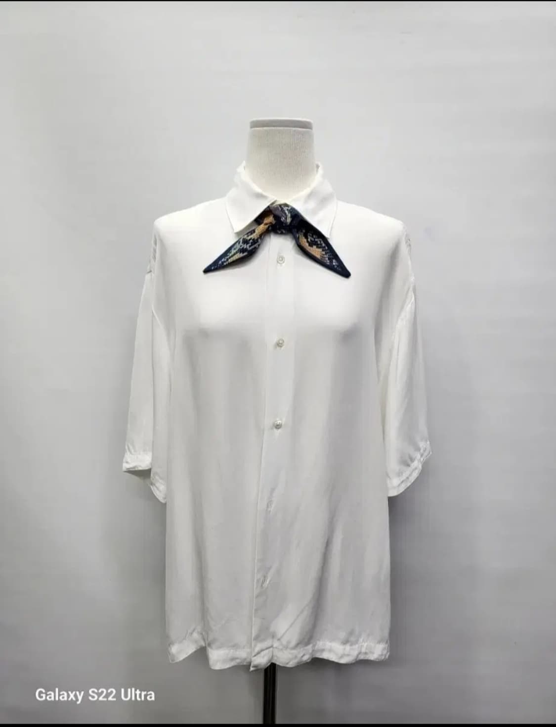 산드로 화이트 블라우스77 상품이미지1