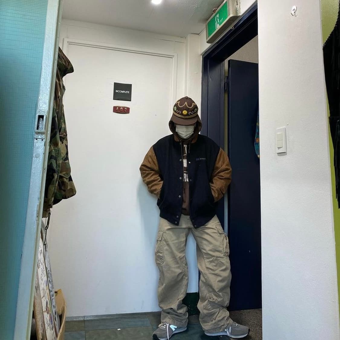 90s vintage canada wool vasity 상품이미지4