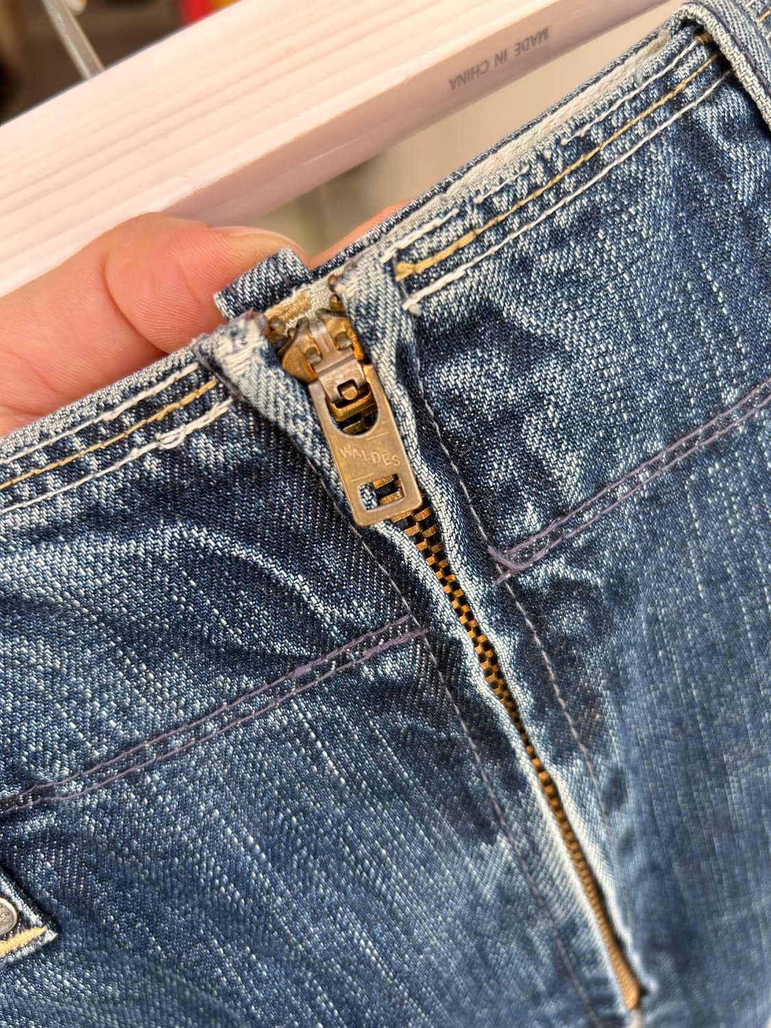 Medical branch detail denim skirt 상품이미지5