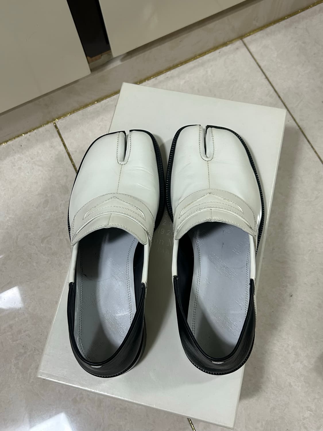 마르지엘라 타비 로퍼  타비 페니 뮬 로퍼 36사이즈 상품이미지5