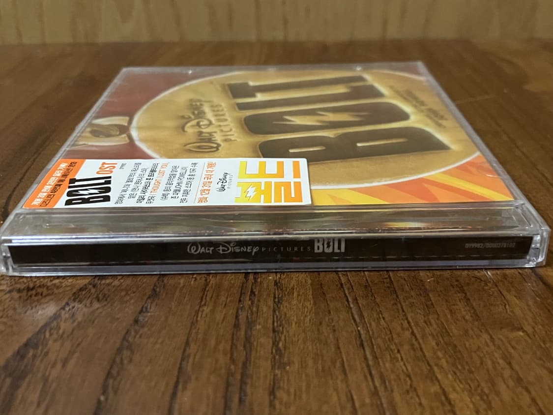 디즈니 애니메이션 영화 볼트 OST 영화음악 라이센스 초판 미개봉 CD 상품이미지3