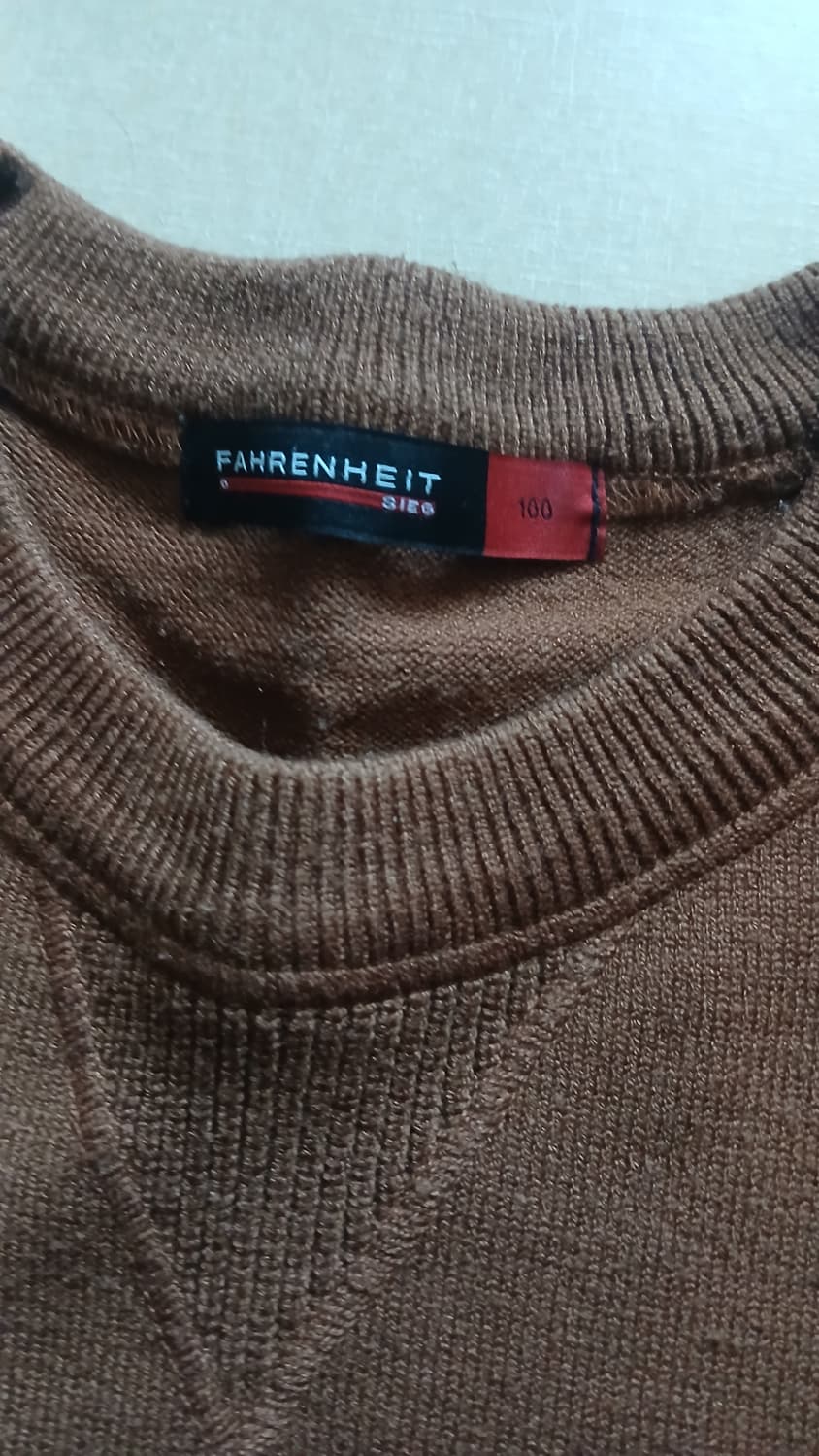 파렌하이트 니트 브라운  상품이미지2