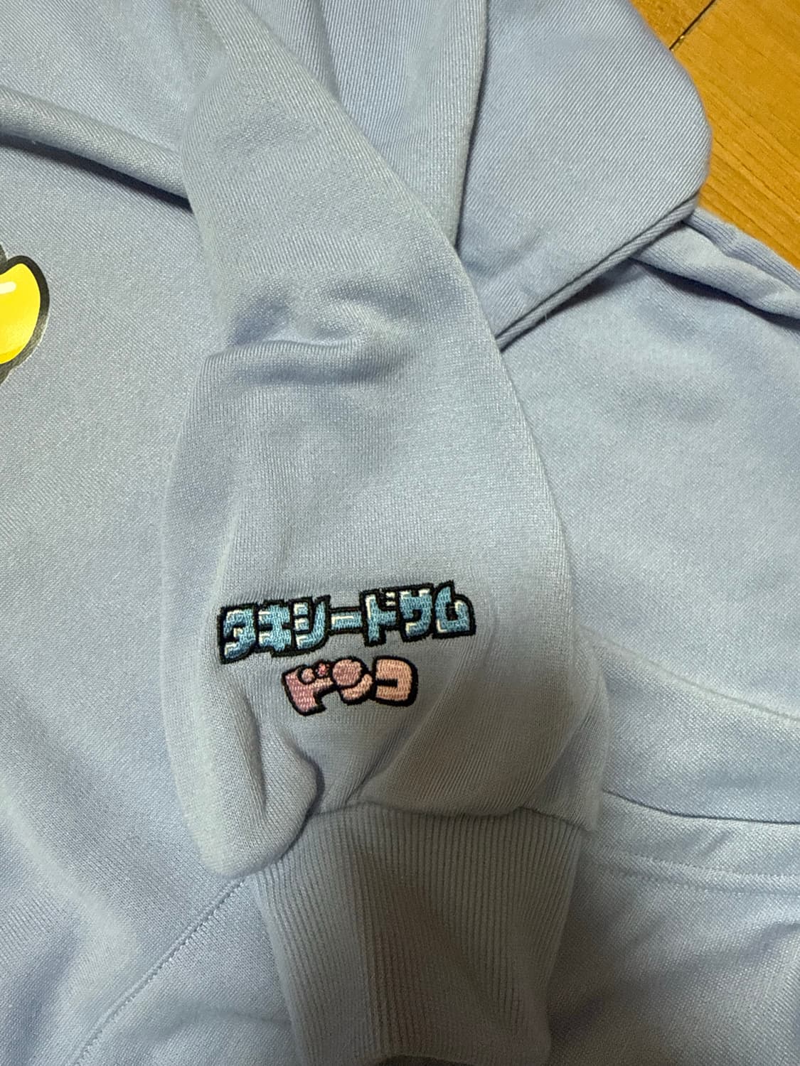 새상품)돈키호테 산리오 돈코X턱시도샘 후드 돈펭 상품이미지3