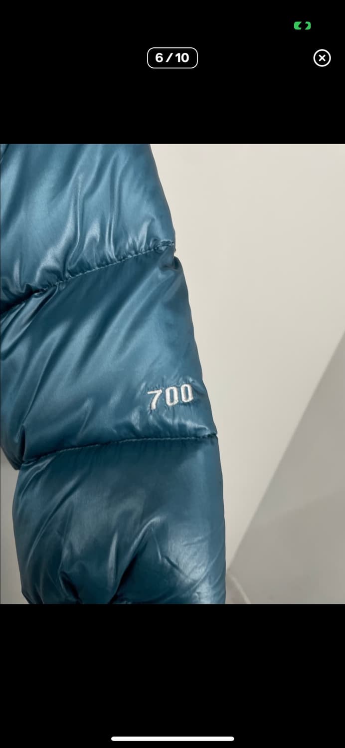 노스페이스 700 구스다운 청록패딩 A3314 상품이미지6
