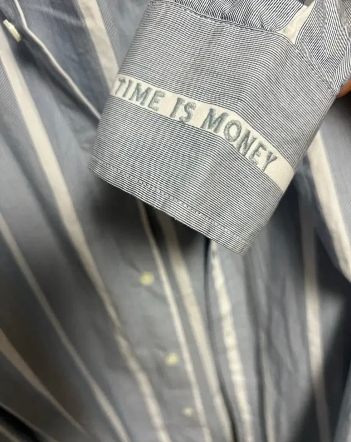 베트멍 타임이즈머니 자수 셔츠 상품이미지2