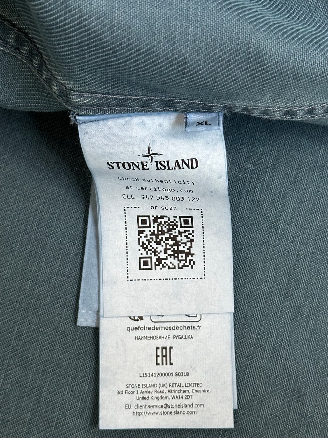 스톤아일랜드 라이트 불 데님 자켓 26ss 새상품 상품이미지2