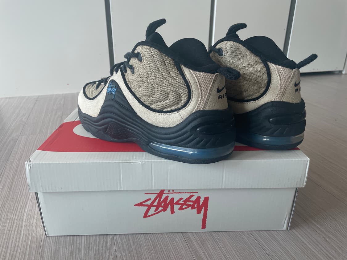 (280) 나이키x스투시 에어페니2 라탄앤라임스톤 상품이미지1