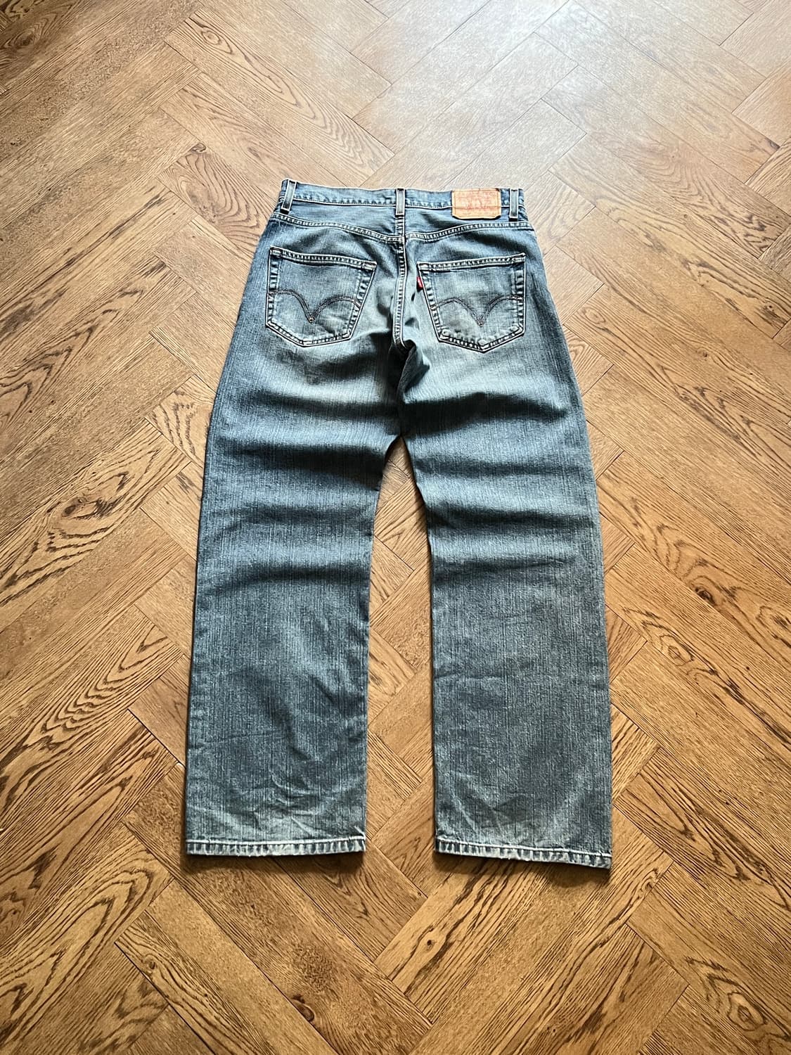 [30]00's 리바이스 569 빈티지 워싱 와이드핏 데님 팬 상품이미지2