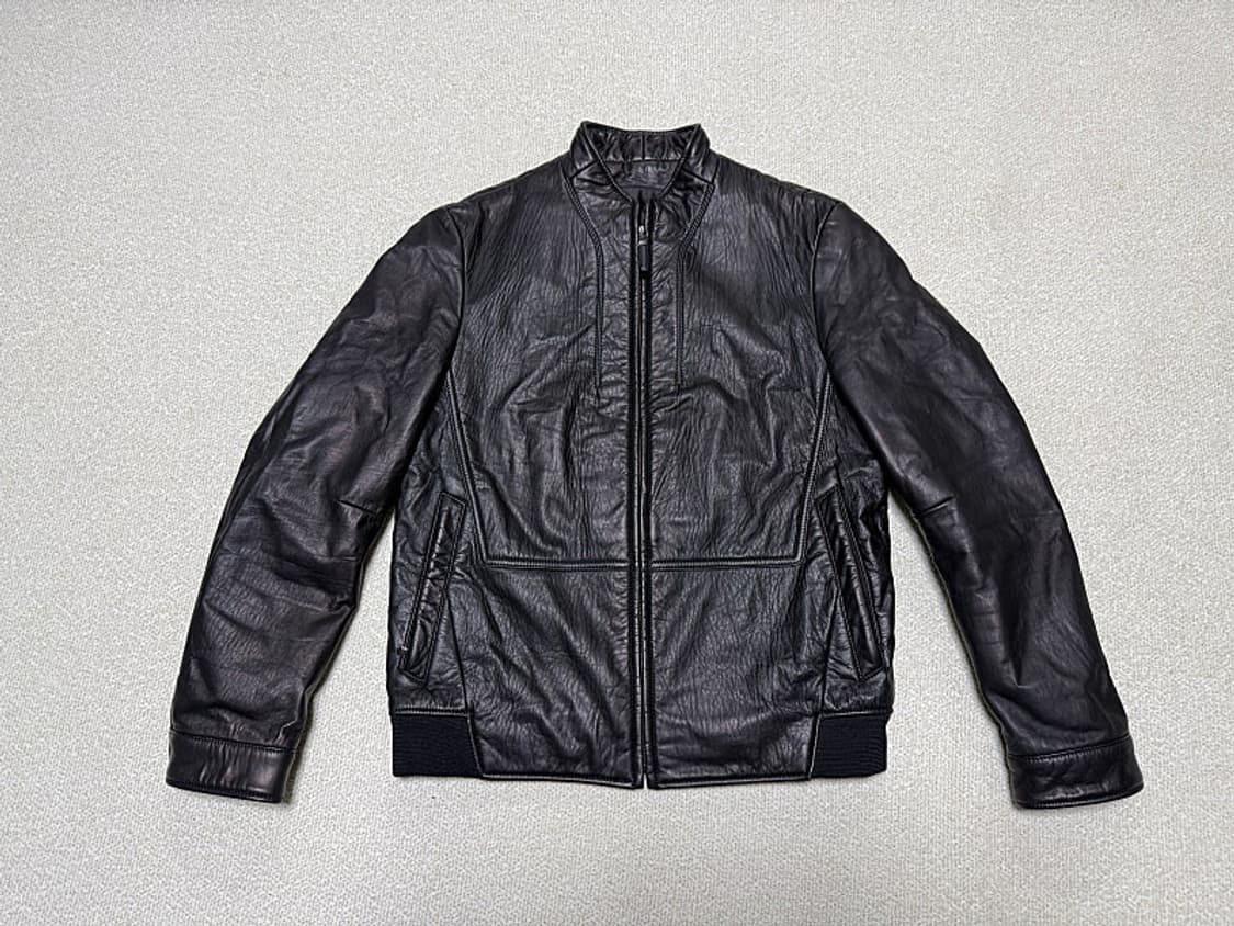 한섬 타임 가죽 자켓 남성용 100사이즈 상품이미지1