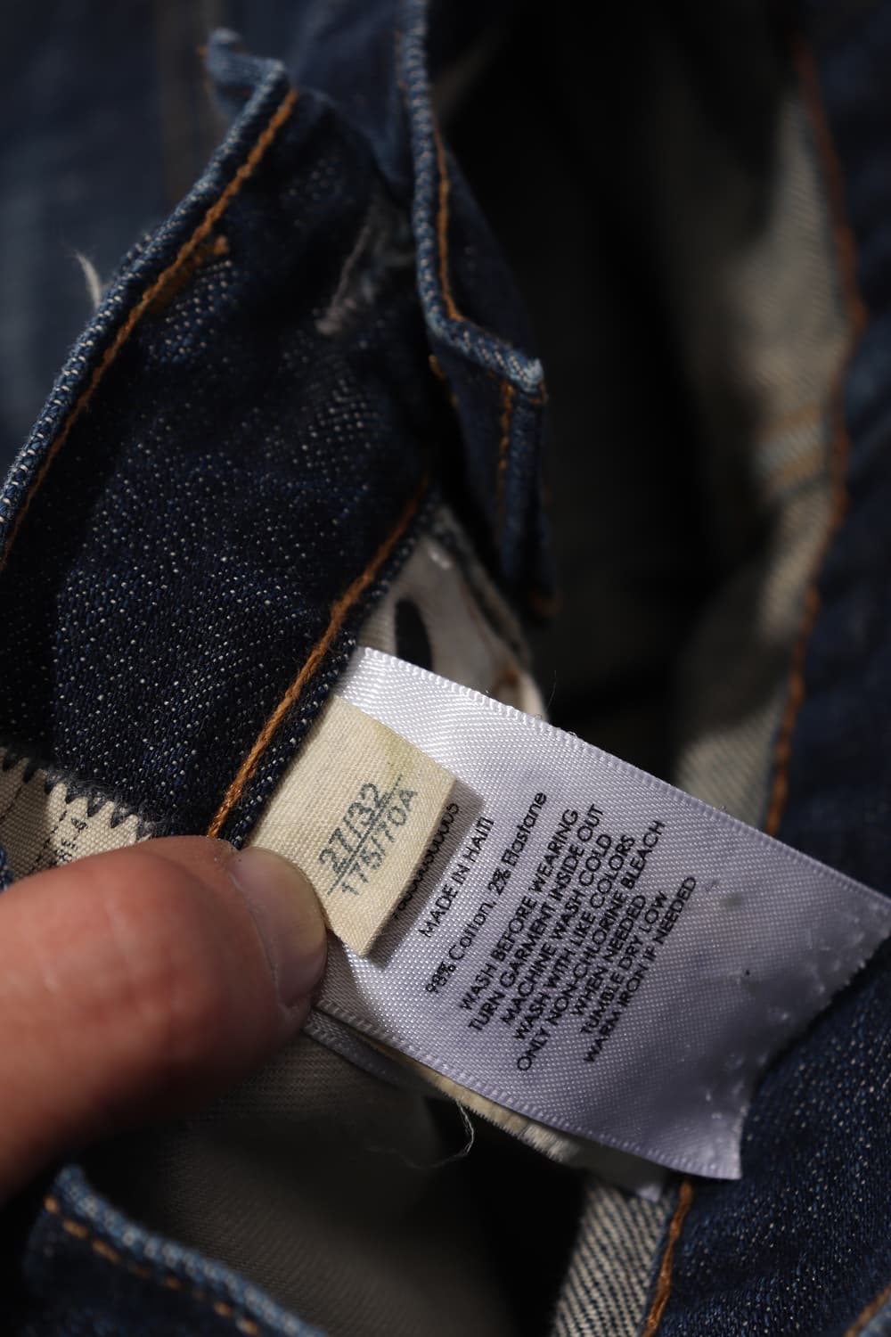 데님 앤 서플라이 랄프 로렌 로우 라이즈 스키니 팬츠 women 27 상품이미지4