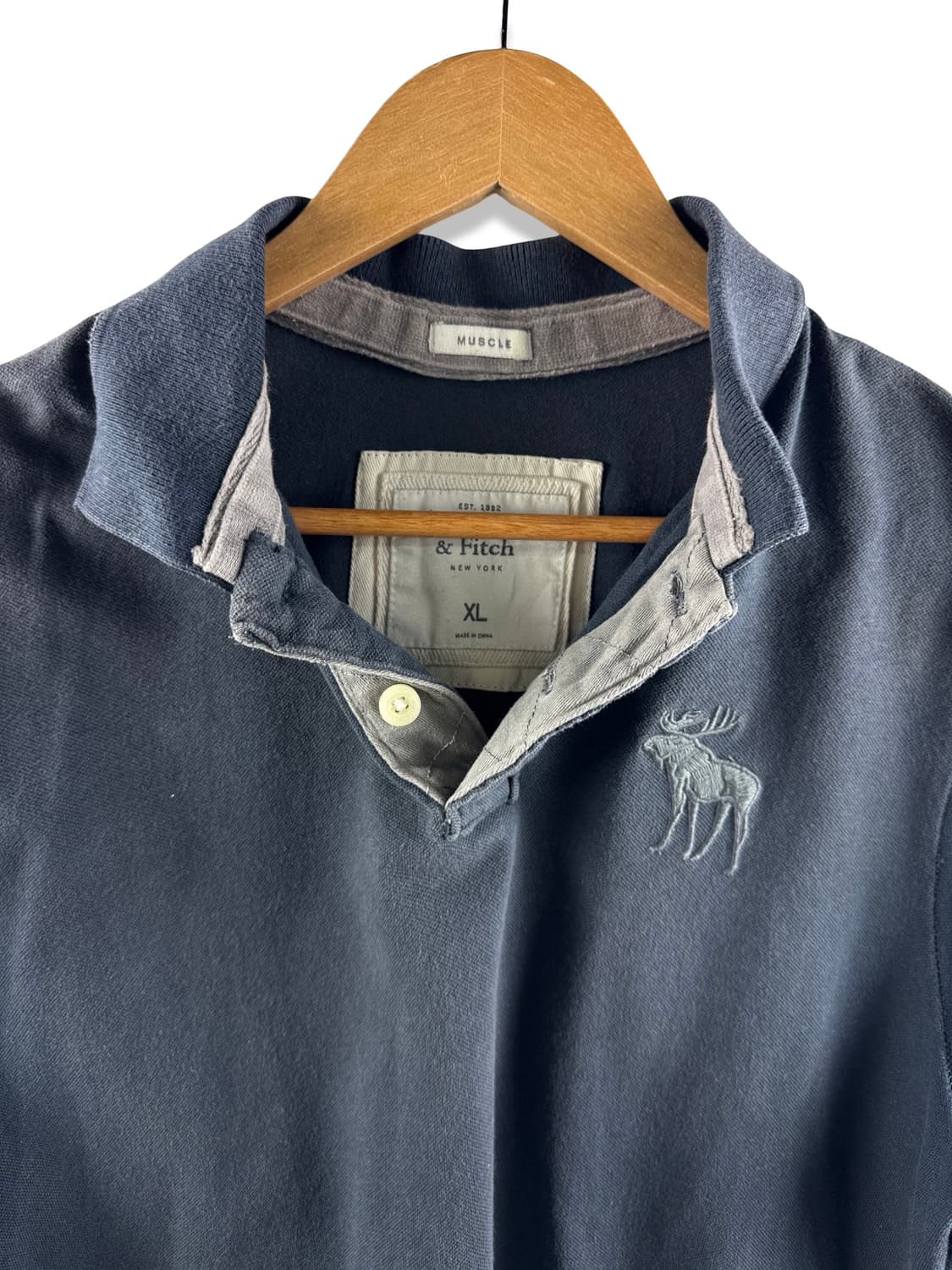 아베크롬비 네이비 카라티셔츠2502 상품이미지3