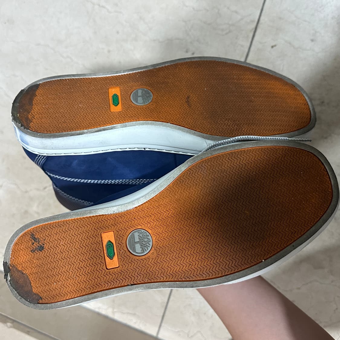 희귀템) 팀버랜드 워커 부츠 블루 US 9 ,270 사이즈 상품이미지6