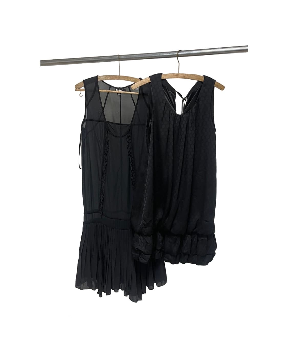 DKNY Mainline Sheer Pleated Dress 상품이미지8