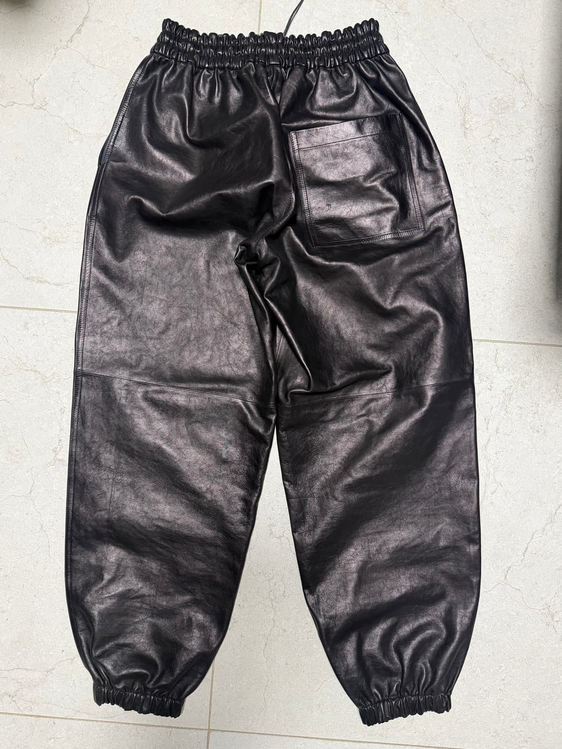 Bottega Veneta 레더 조거 팬츠 상품이미지2