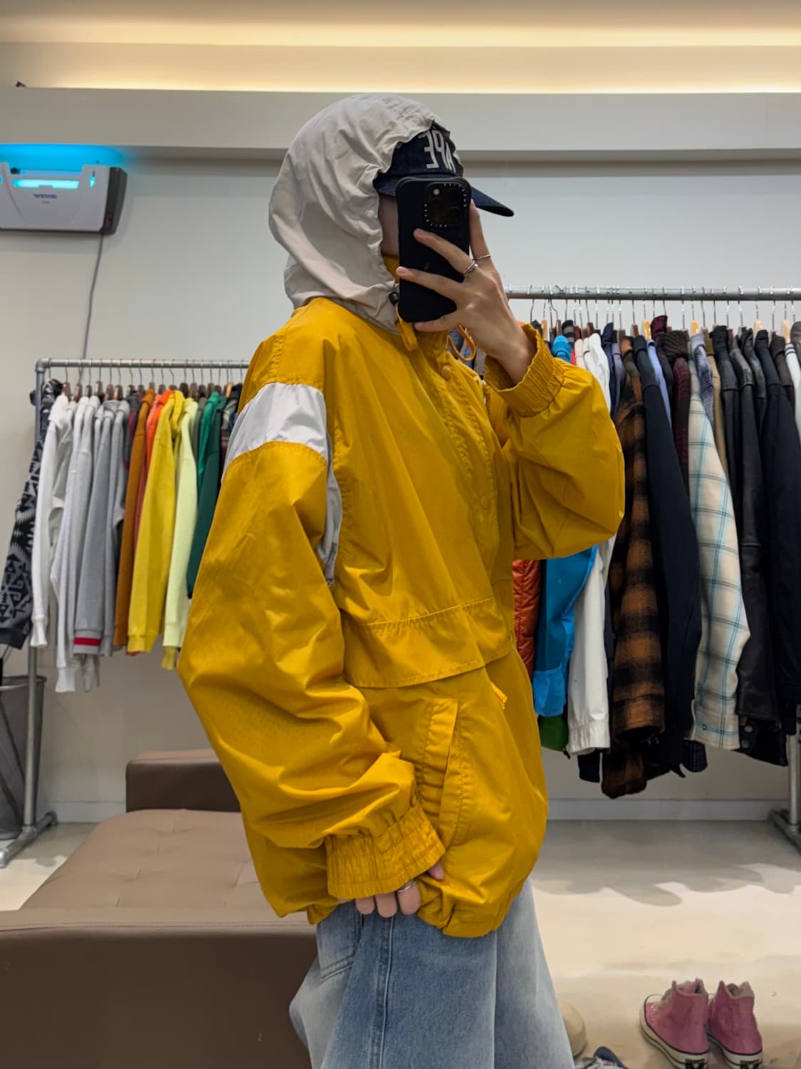 90s 나이키 포켓 하프집업 바람막이 상품이미지8