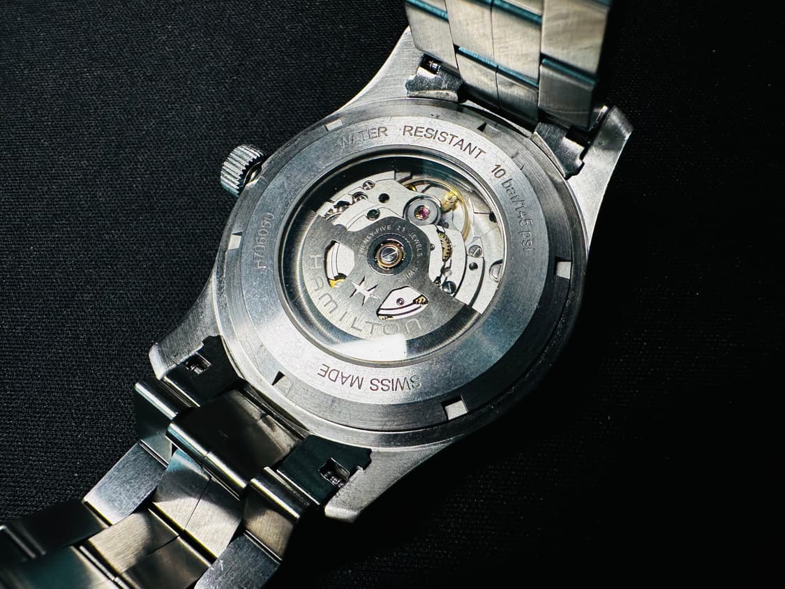 해밀턴 카키필드 오토매틱 42mm 시계 판매 상품이미지6