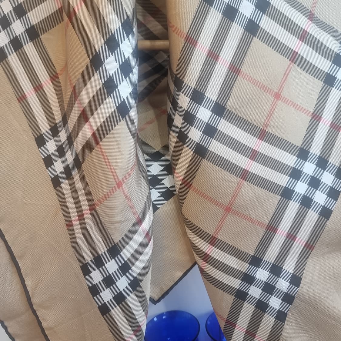 버버리 체크 스카프 브라운계열 상품이미지2