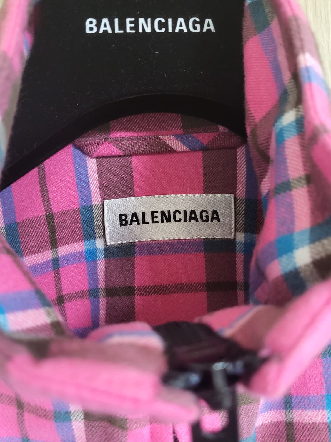 발렌시아가 플란넬 집업 (보드집업) 상품이미지5