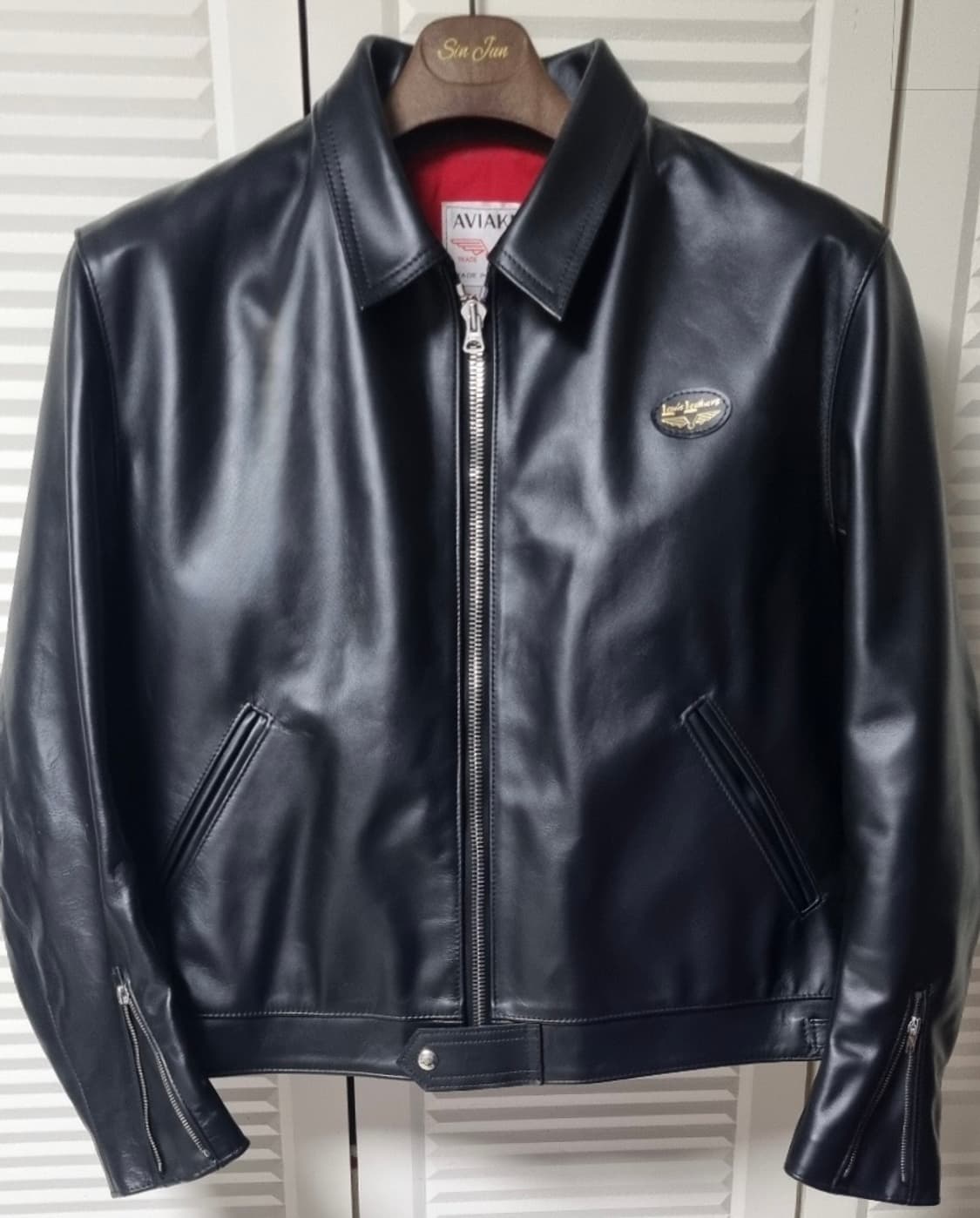 루이스레더 홀스하이드 커세어 자켓 [48 사이즈 상품이미지1