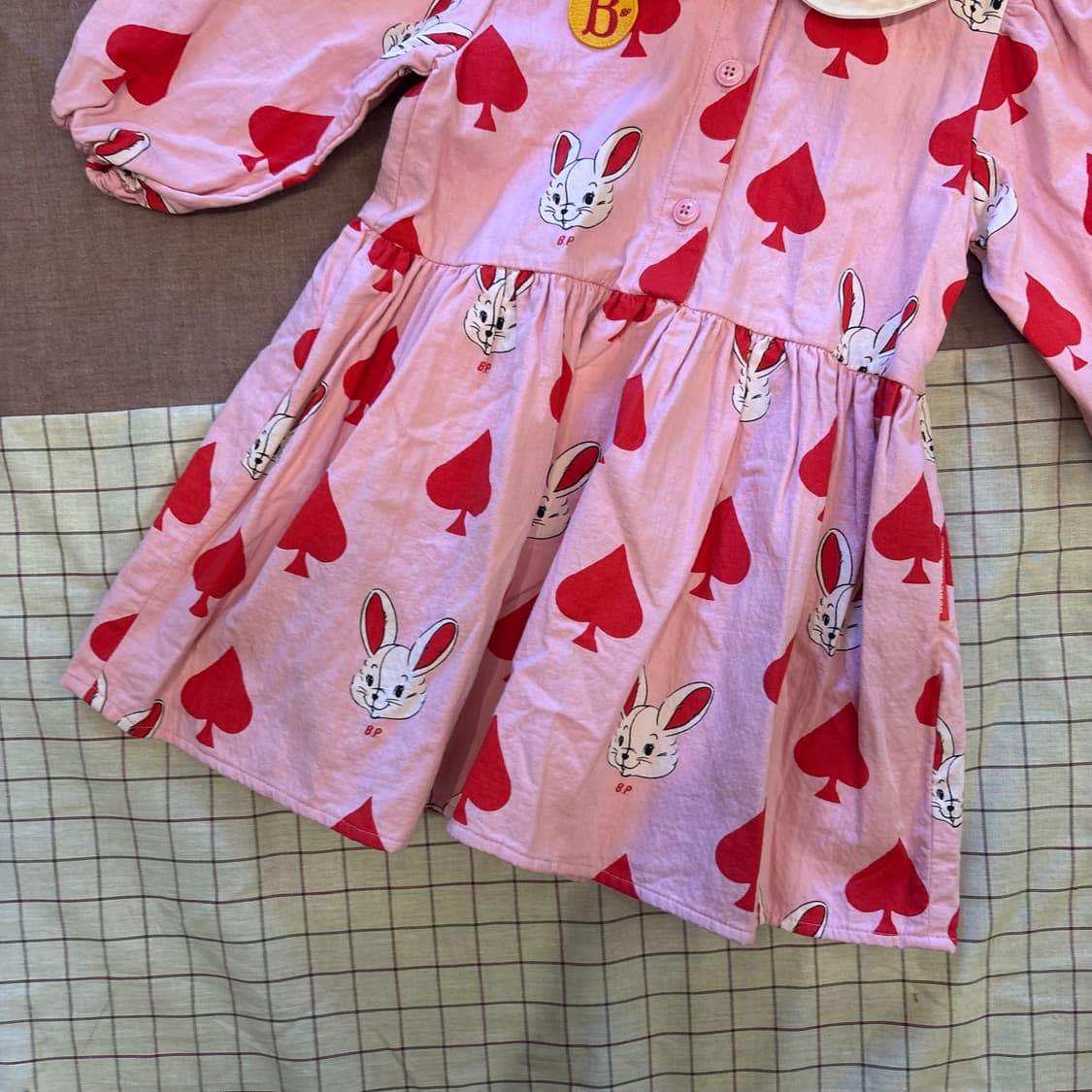 베베드피노 하트 원피스(100)   상품이미지3