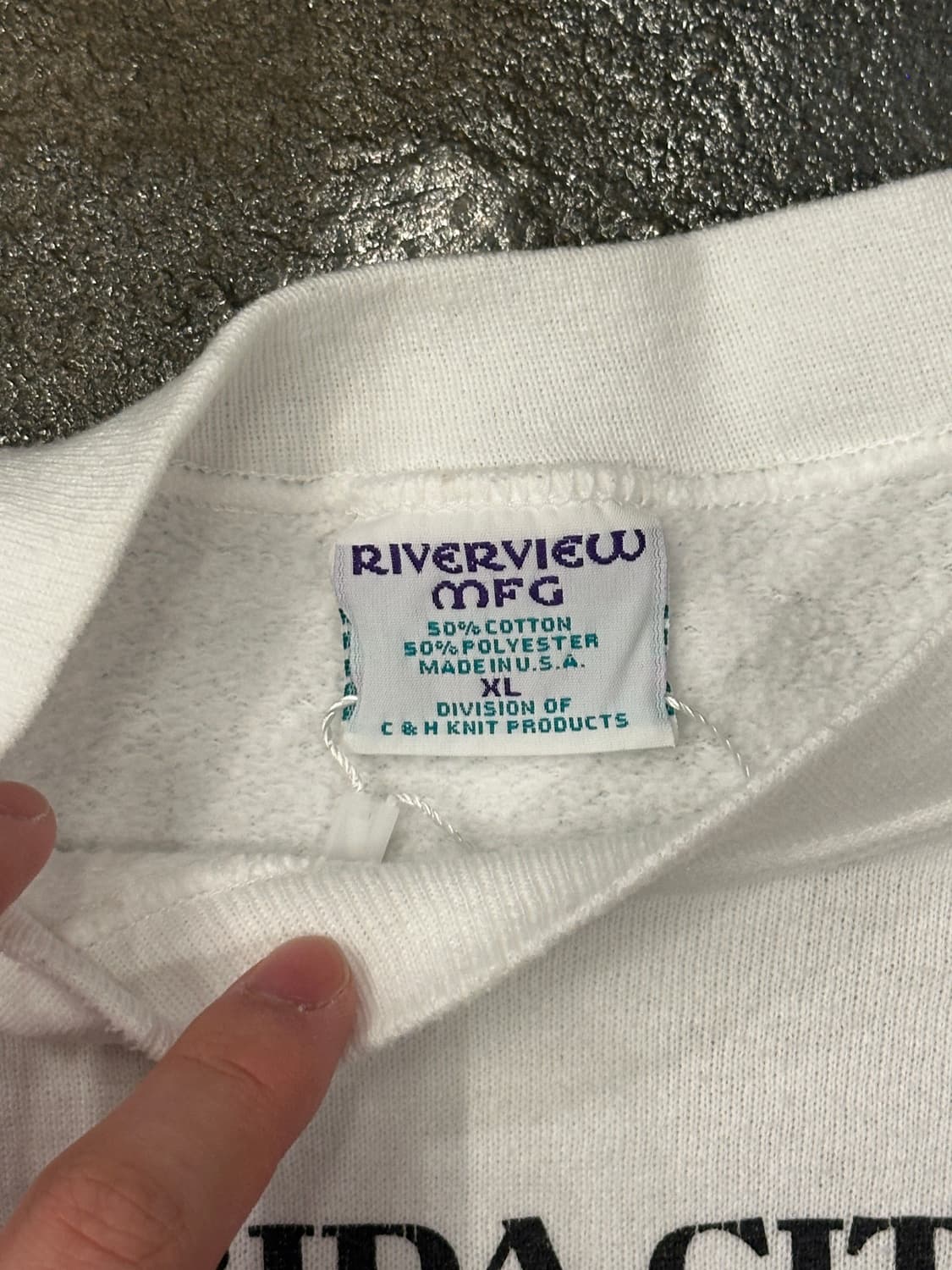 90s USA 50/50 플로리다 시트러스볼 스웻셔츠 XL 상품이미지4