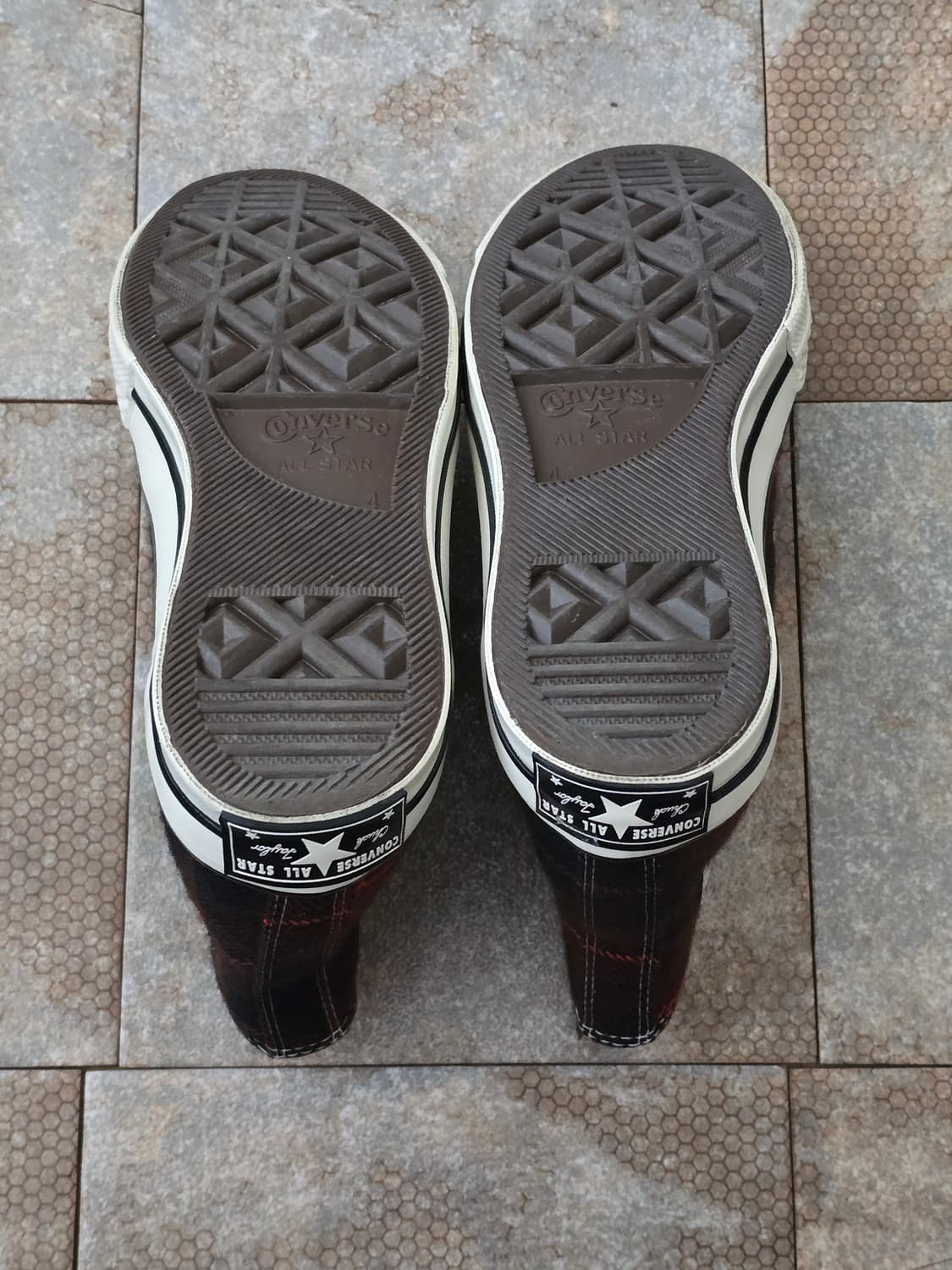 (230)컨버스 척 70 플래드 체크 하이  상품이미지8