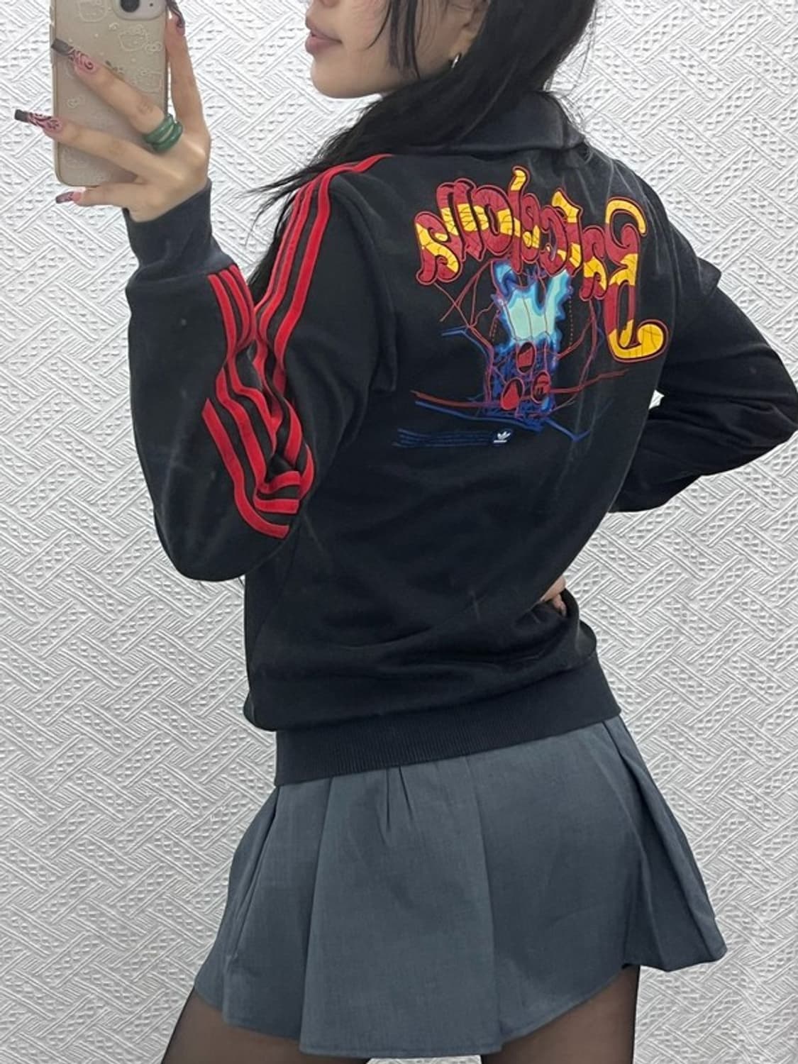 아디다스 올드스쿨 스트릿 펑크 바르셀로나 져지 집업 90 C11714 상품이미지1