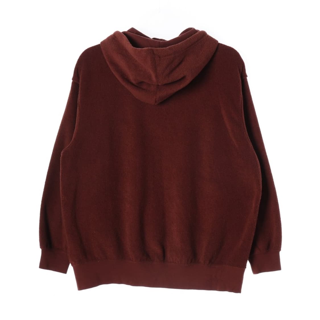 나이키 브라운 센터 스우시 테리 후드 M 상품이미지2