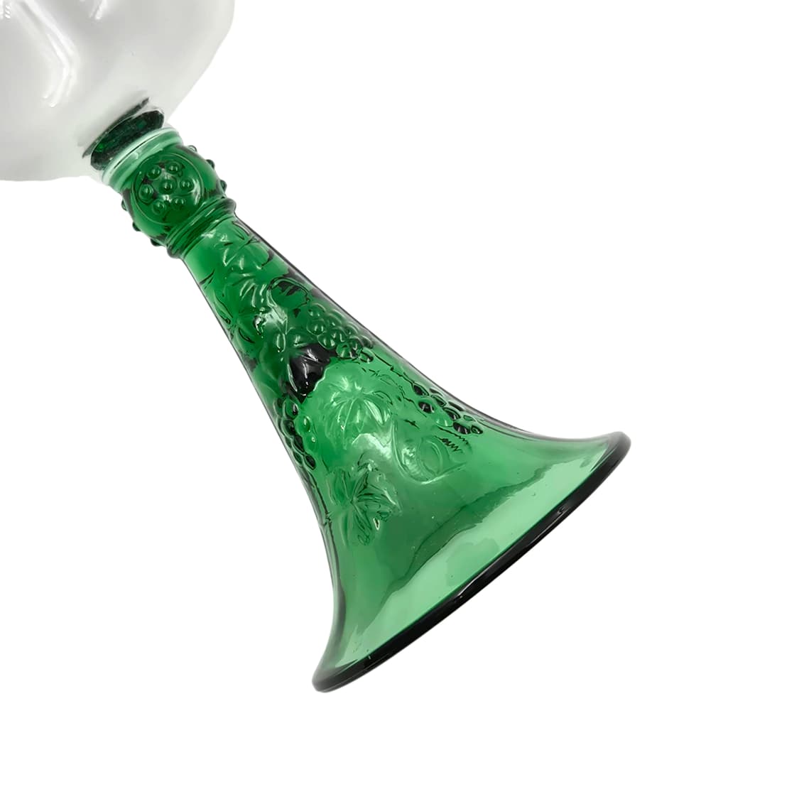 70s 사사키 그린 포도 넝쿨 빅 고블렛 1p 상품이미지3