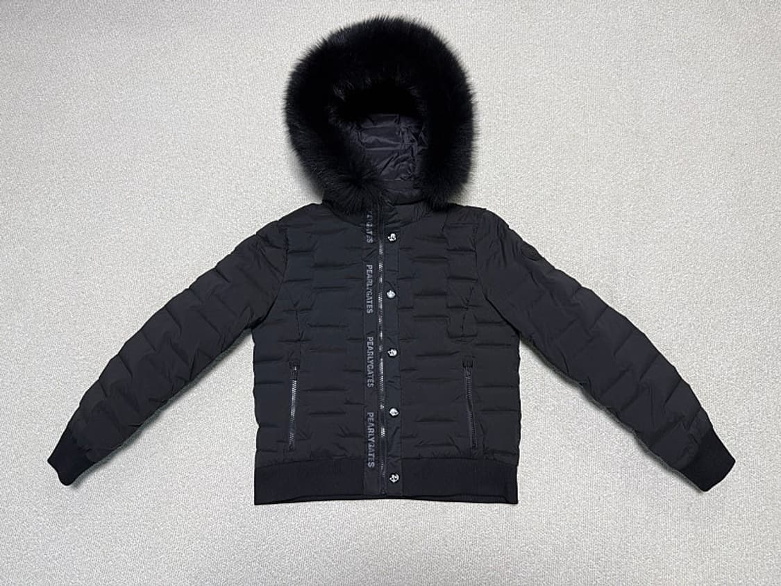 파리게이츠 폭스 퍼 구스다운 패딩 여성용 2사이즈 95호 66사이즈 상품이미지1