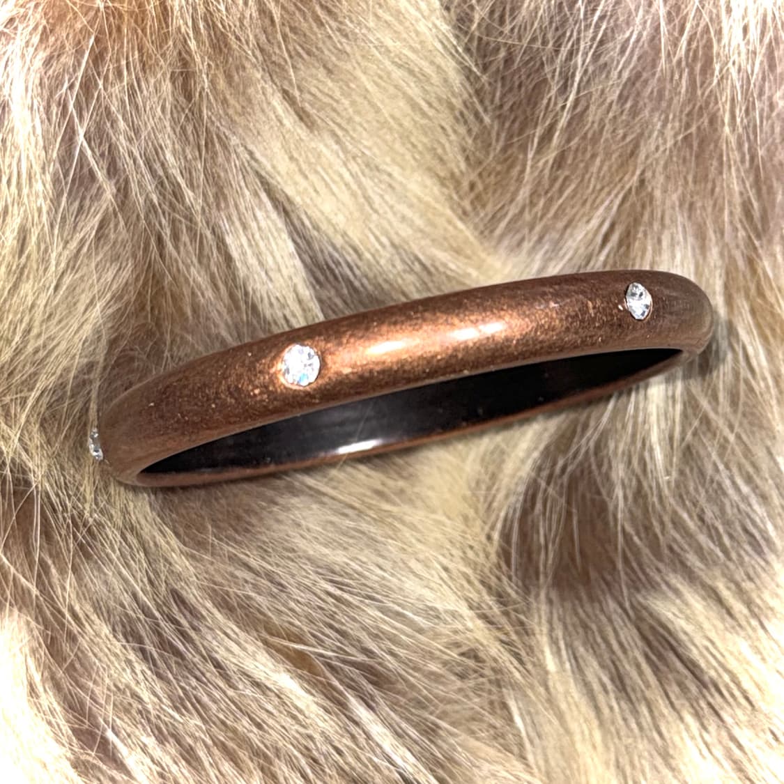 세일 일본 갸루 브라운 큐빅 뱅글 상품이미지2