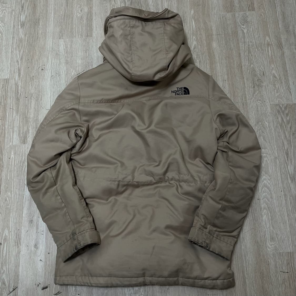 노스페이스 맥머도 시리즈 덕다운 후드 패딩 점퍼 [베이지] S/90 상품이미지4