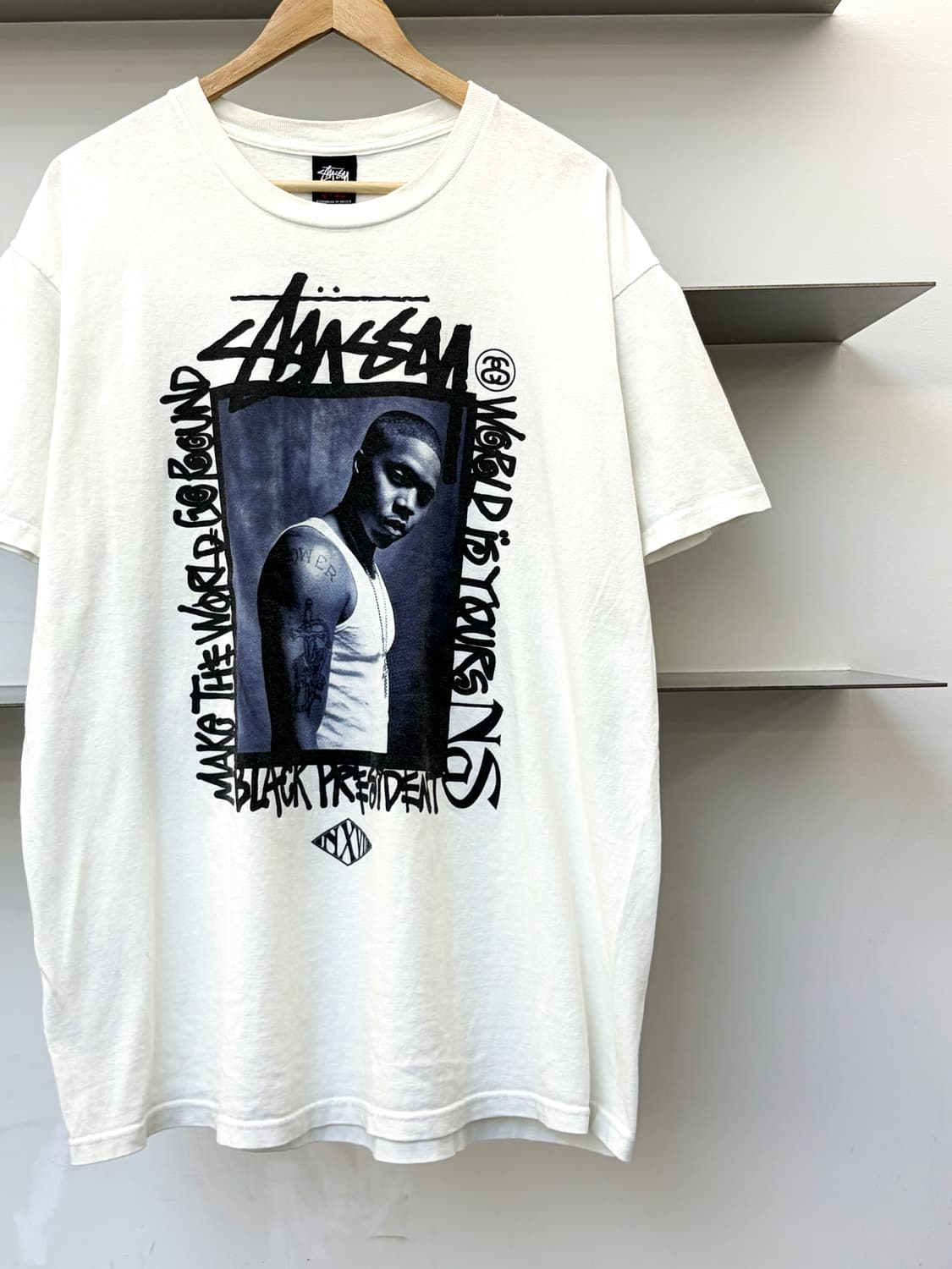 스투시X나스X넥서스 VII 2010-2011 리미티드 에디션 티셔츠 상품이미지2