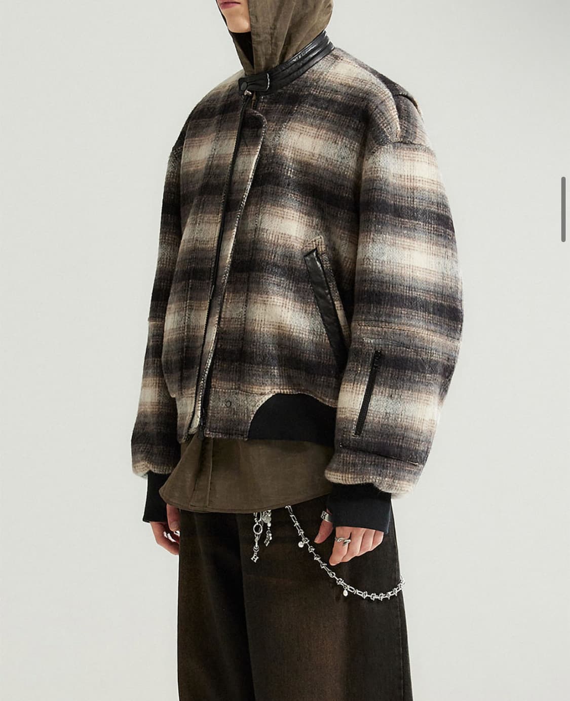 [2] 알렌느 레더 패치 3D 핑거 봄버 상품이미지1