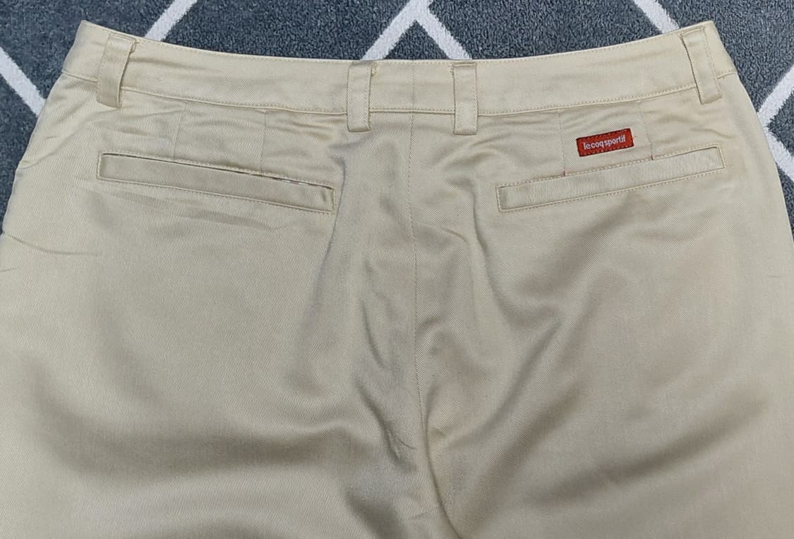 [L] 르꼬끄 스포르티브 골프 컬렉션 기능성 면팬츠 (베이지) 상품이미지8